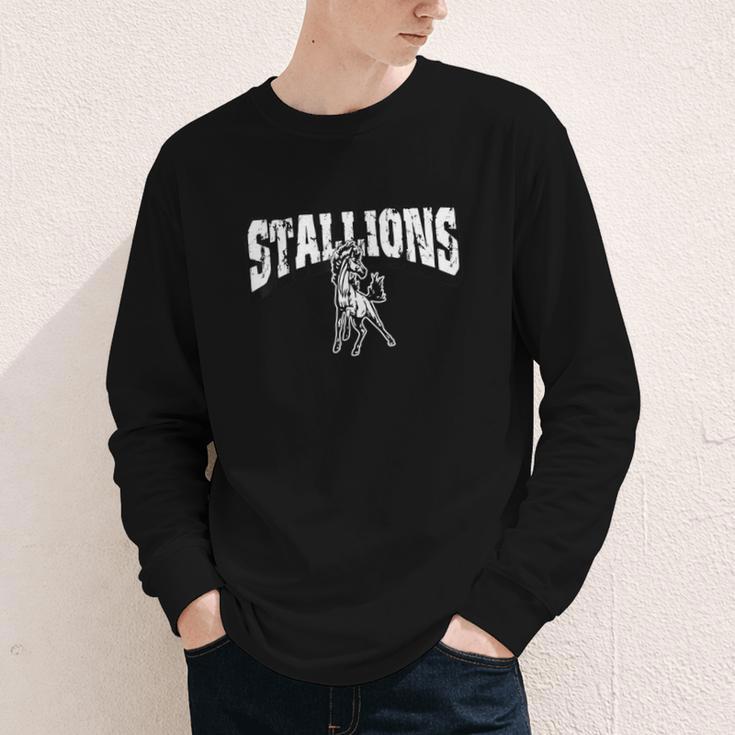 Stallions Back To School Spirit Youth Long Sleeve Tee