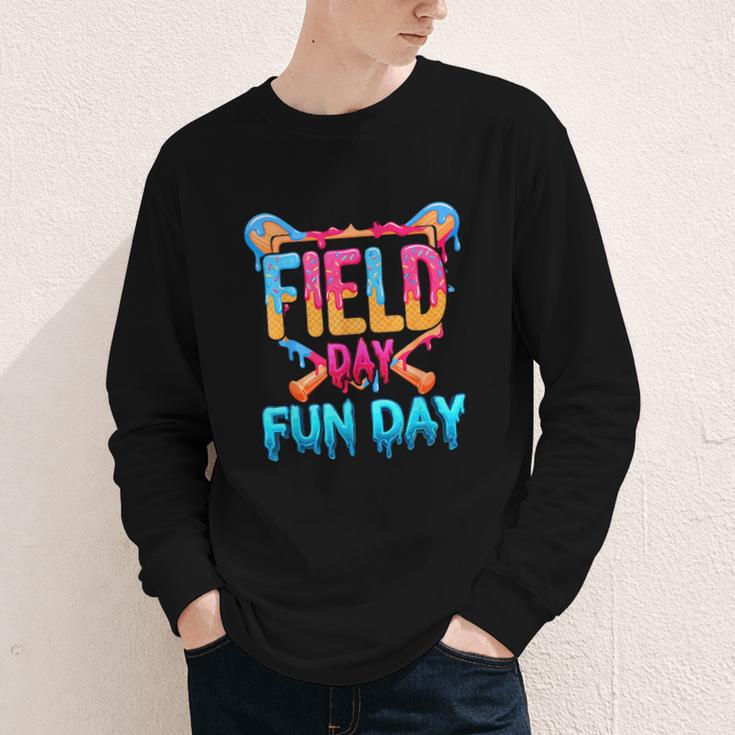 Teacher Kids Field Day 2026 Baseball Field Day Fun Day Youth Long Sleeve Tee Teacher Kids Field Day 2026 Baseball Field Day Fun Day Youth Long Sleeve Tee