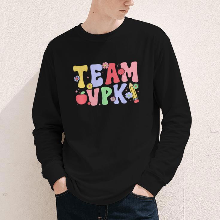 Team VPK First Day Of VPK Back To School VPK Youth Long Sleeve Tee Team VPK First Day Of VPK Back To School VPK Youth Long Sleeve Tee