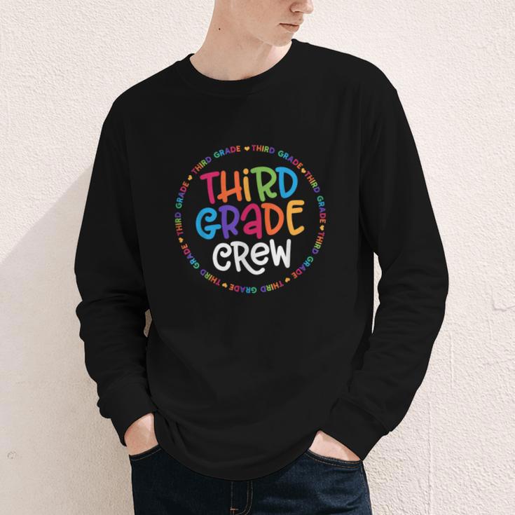 Third Grade Crew Back To School Matching Tee For 3rd Grade Youth Long Sleeve Tee Third Grade Crew Back To School Matching Tee For 3rd Grade Youth Long Sleeve Tee