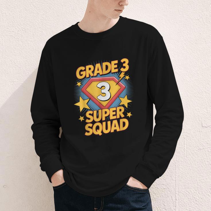 Third Grade Superhero Squad 3rd Year Kids Back To School Youth Long Sleeve Tee Third Grade Superhero Squad 3rd Year Kids Back To School Youth Long Sleeve Tee