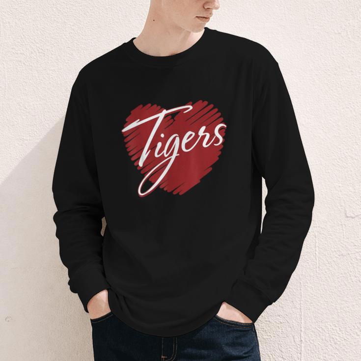 Tigers Heart Back To School Spirit M Youth Long Sleeve Tee Tigers Heart Back To School Spirit M Youth Long Sleeve Tee