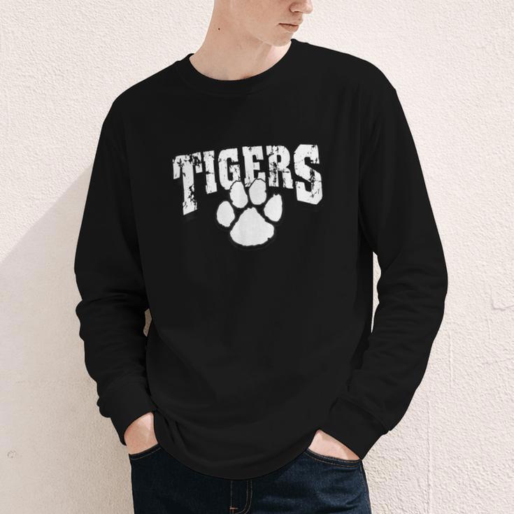 Tigers School Spirit Back To School B Youth Long Sleeve Tee Tigers School Spirit Back To School B Youth Long Sleeve Tee