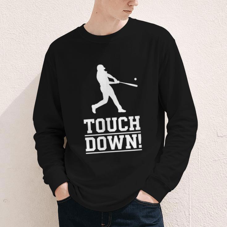 Touchdown Baseball Football Sports Youth Long Sleeve Tee