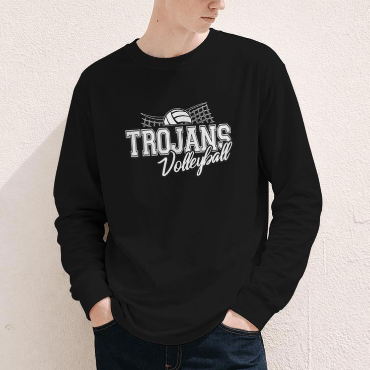 Trojan Volleyball Back To School Spirit Youth Long Sleeve Tee Trojan Volleyball Back To School Spirit Youth Long Sleeve Tee