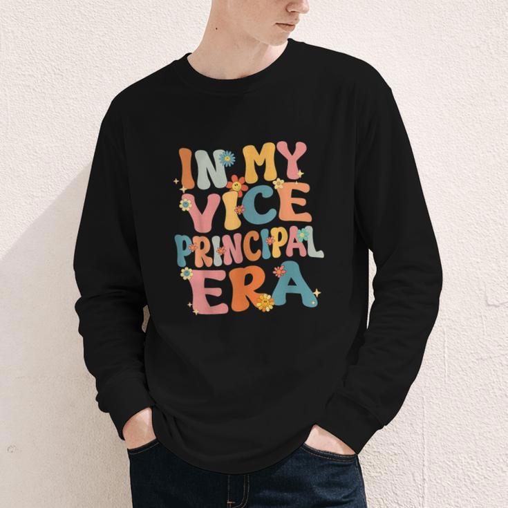 In My Vice Principal Era Groovy Back To School VicePrincipal Youth Long Sleeve Tee In My Vice Principal Era Groovy Back To School VicePrincipal Youth Long Sleeve Tee