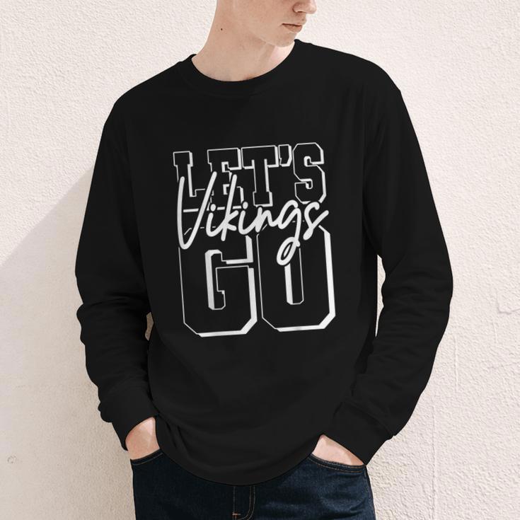 Viking Back To School Spirit Youth Long Sleeve Tee