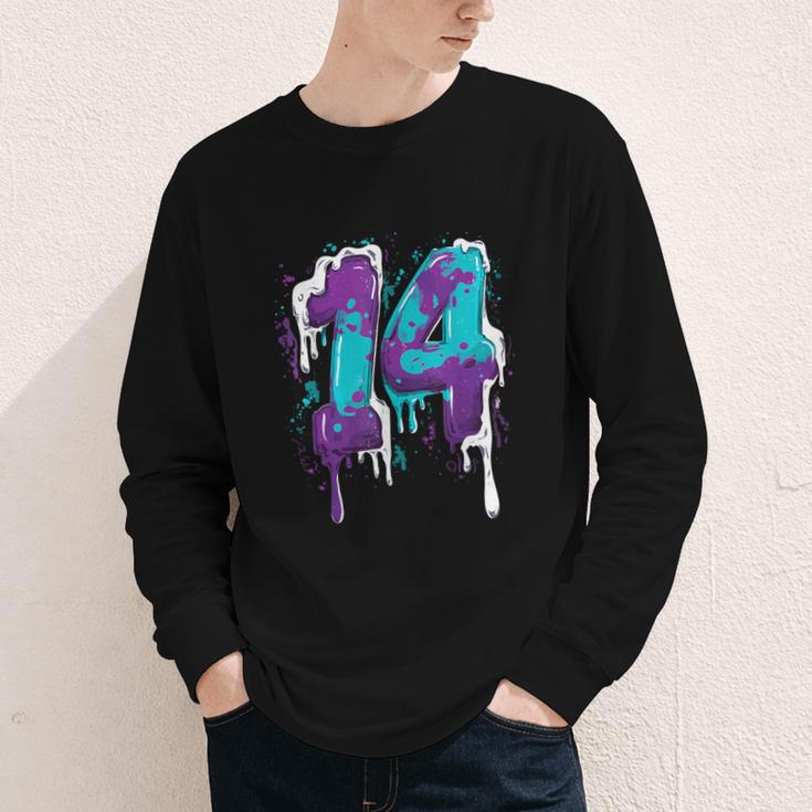 Vintage Baseball 14 Number Youth Long Sleeve Tee Vintage Baseball 14 Number Youth Long Sleeve Tee