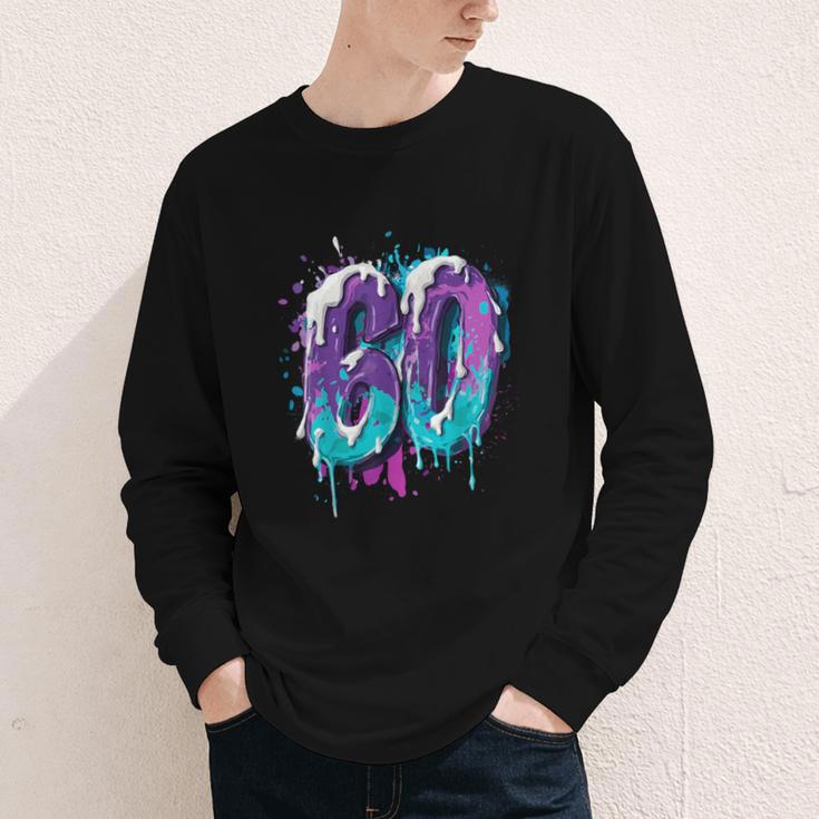 Vintage Baseball 60 Number Youth Long Sleeve Tee Vintage Baseball 60 Number Youth Long Sleeve Tee