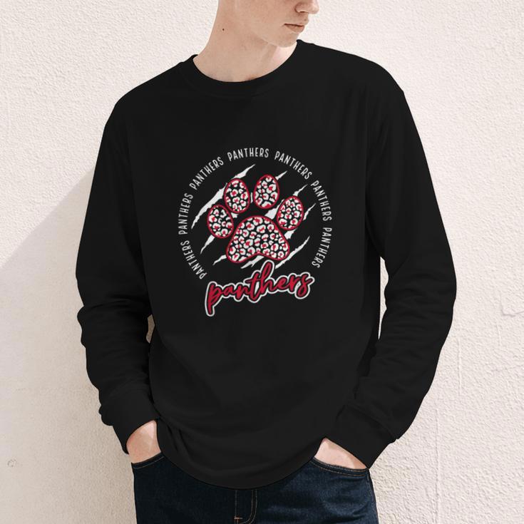 Vintage Panthers School Sports Name Spirit Back To School Youth Long Sleeve Tee Vintage Panthers School Sports Name Spirit Back To School Youth Long Sleeve Tee