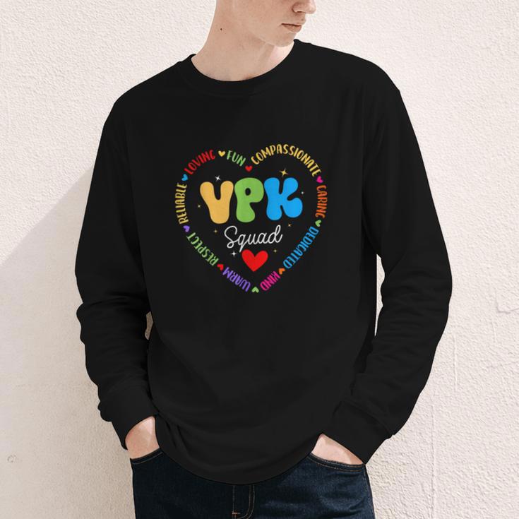 VPK Squad First Day Of VPK Back To School Youth Long Sleeve Tee VPK Squad First Day Of VPK Back To School Youth Long Sleeve Tee