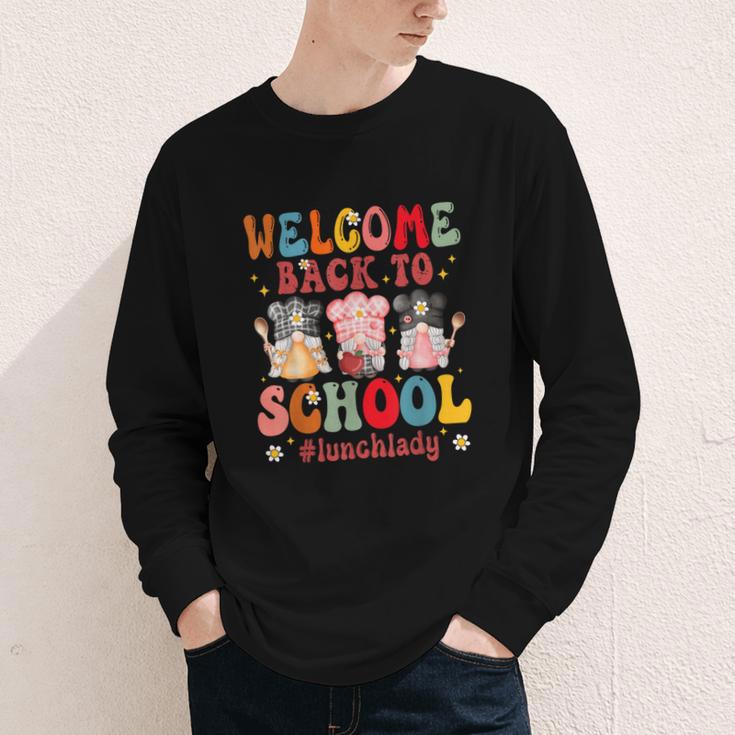 Welcome Back To School Cafeteria Worker Lunch Lady Youth Long Sleeve Tee Welcome Back To School Cafeteria Worker Lunch Lady Youth Long Sleeve Tee