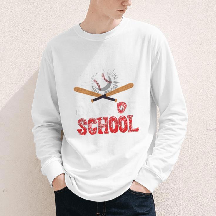 100 Days Of School Baseball 100 Days Smarter Boys Student Youth Long Sleeve Tee 100 Days Of School Baseball 100 Days Smarter Boys Student Youth Long Sleeve Tee