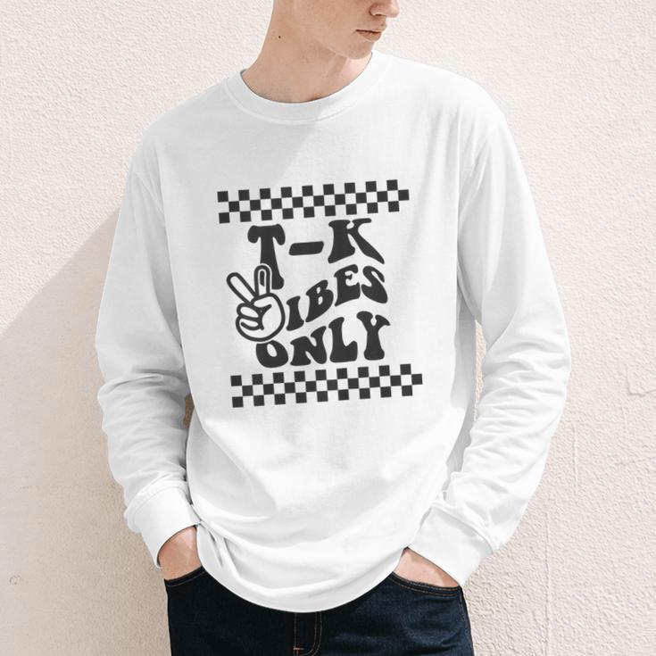 1st Day Of TK Vibes Only Retro Girls Back To SchoolK Boys Youth Long Sleeve Tee 1st Day Of TK Vibes Only Retro Girls Back To SchoolK Boys Youth Long Sleeve Tee