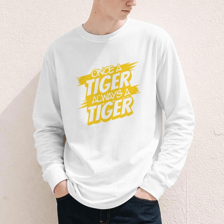 Always A Tiger Back To School Spirit GY Performance Youth Long Sleeve Tee Always A Tiger Back To School Spirit GY Performance Youth Long Sleeve Tee