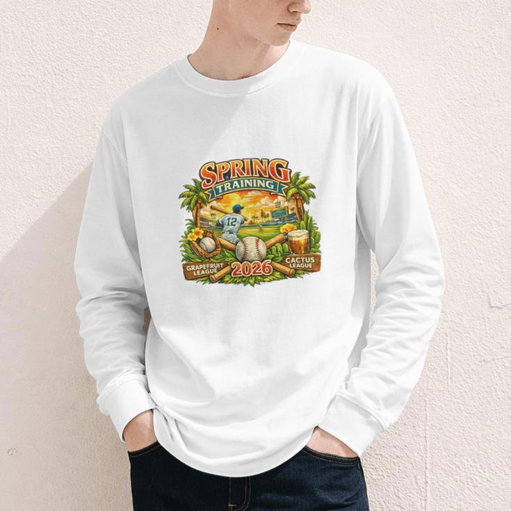 Awesome Spring Trainings 2026 Baseball Arizona Florida Youth Long Sleeve Tee Awesome Spring Trainings 2026 Baseball Arizona Florida Youth Long Sleeve Tee