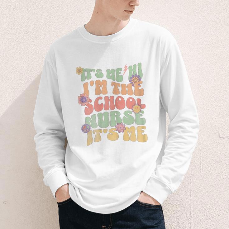 Back To School Nurse It's Me Hi I'm The School Nurse Youth Long Sleeve Tee Back To School Nurse It's Me Hi I'm The School Nurse Youth Long Sleeve Tee