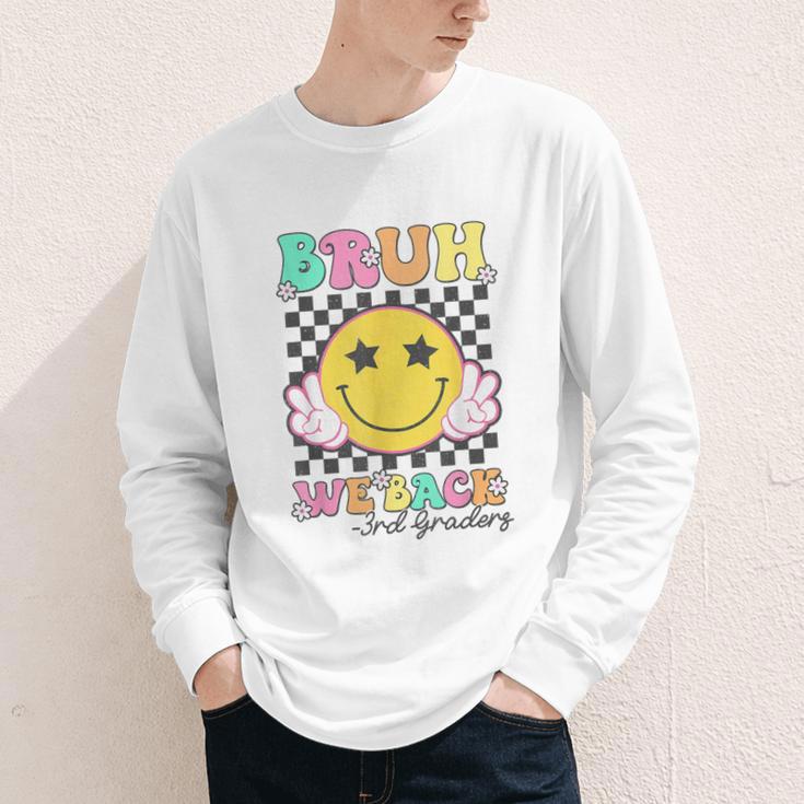 Bruh We Back 3rd Grade Girl Cute Back To School Third Grade Youth Long Sleeve Tee Bruh We Back 3rd Grade Girl Cute Back To School Third Grade Youth Long Sleeve Tee