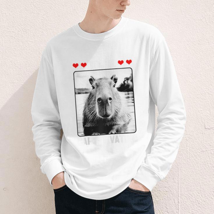 Capybara Love Valentines Day Cute Animal Hearts Raglan Baseball Tee Youth Long Sleeve Tee Capybara Love Valentines Day Cute Animal Hearts Raglan Baseball Tee Youth Long Sleeve Tee