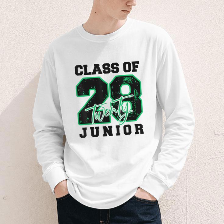 Class Of 2028 Junior High School Back To School 11th Grade Youth Long Sleeve Tee