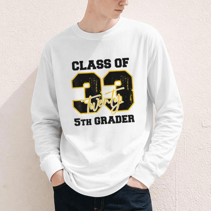Class Of 2033 5th Grader Elementary School Back To School Youth Long Sleeve Tee Class Of 2033 5th Grader Elementary School Back To School Youth Long Sleeve Tee