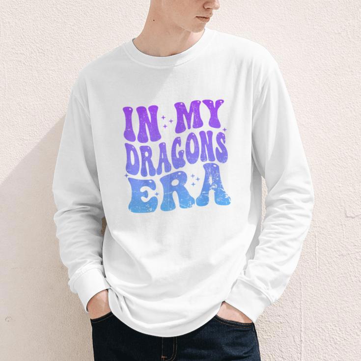 In My Dragons Era Back To School Spirit Game Retro Groovy Youth Long Sleeve Tee In My Dragons Era Back To School Spirit Game Retro Groovy Youth Long Sleeve Tee