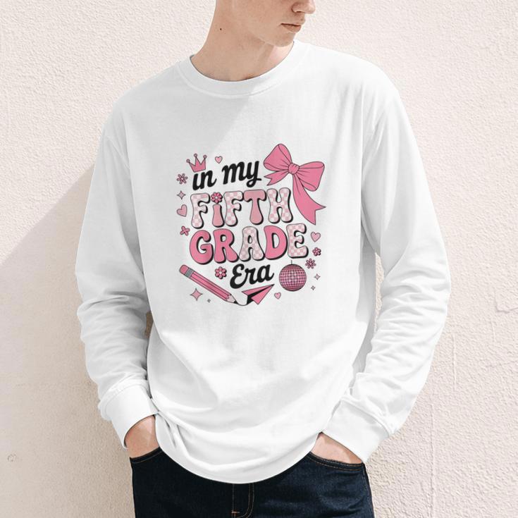 In My Fifth Grade The Girls Bow Back To School Youth Long Sleeve Tee In My Fifth Grade The Girls Bow Back To School Youth Long Sleeve Tee