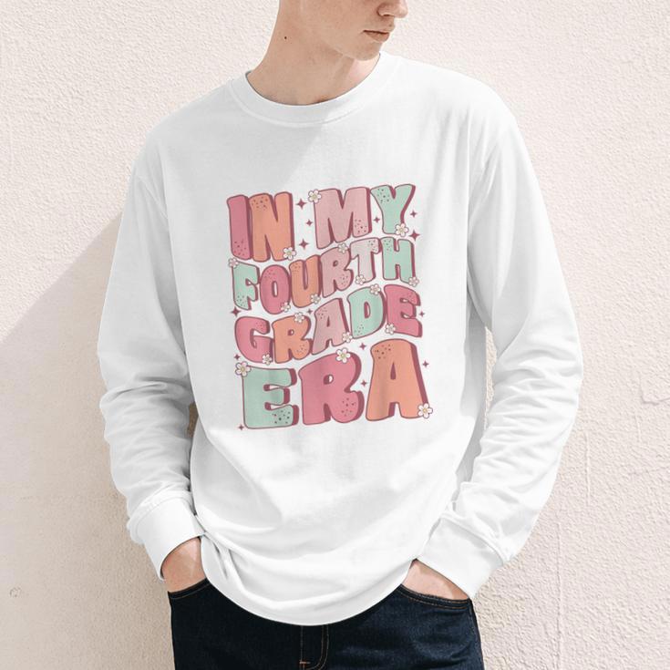 In My Fourth Grade Era Cute Groovy 4th Grade Back To School Youth Long Sleeve Tee In My Fourth Grade Era Cute Groovy 4th Grade Back To School Youth Long Sleeve Tee