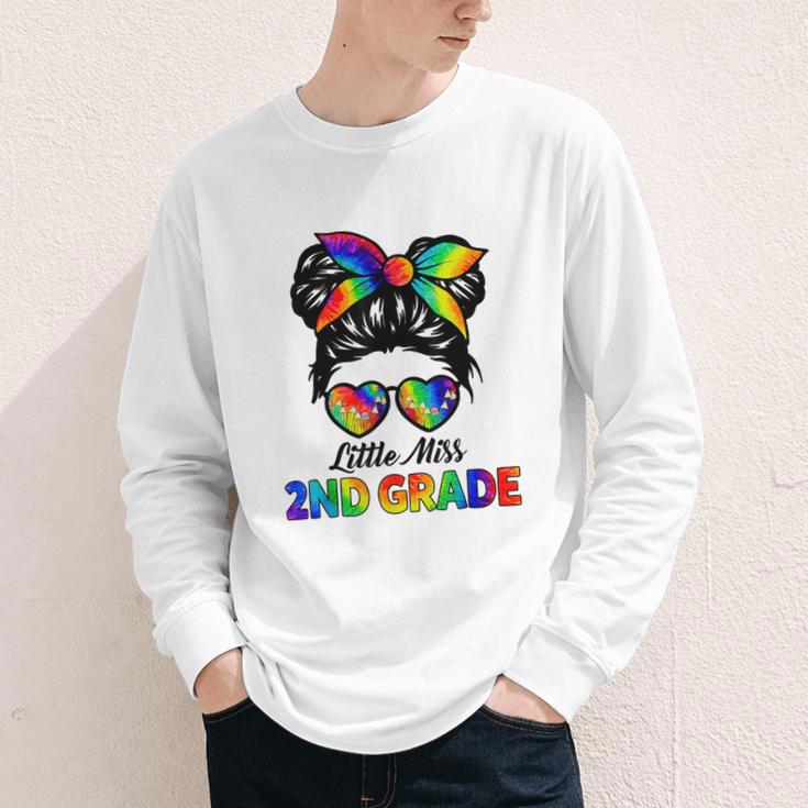 Girls Second Grade Back To School Cute Little Miss 2nd Grade Youth Long Sleeve Tee Girls Second Grade Back To School Cute Little Miss 2nd Grade Youth Long Sleeve Tee