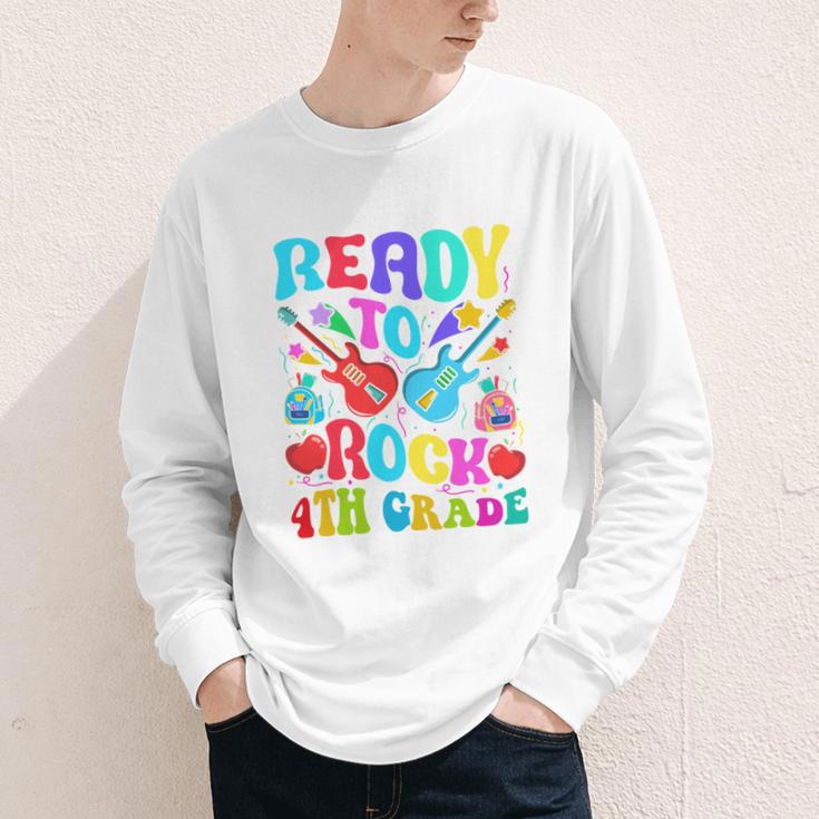 Im Ready To Rock 4th Grade Back To School 4th Grade Guitar Performance Youth Long Sleeve Tee Im Ready To Rock 4th Grade Back To School 4th Grade Guitar Performance Youth Long Sleeve Tee