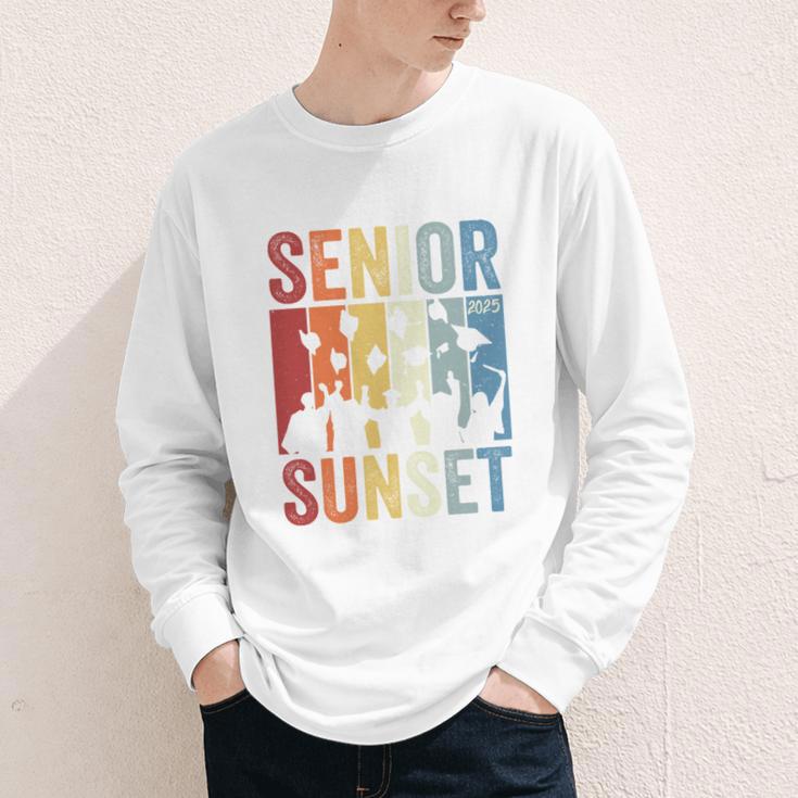 Last First Day Senior Sunset Class Of 2025 Back To School Performance Youth Long Sleeve Tee Last First Day Senior Sunset Class Of 2025 Back To School Performance Youth Long Sleeve Tee