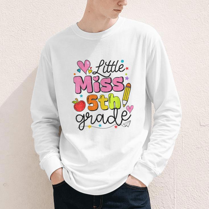 Little Miss 5th Grade Back To School Cute Fifth Grade Girls Youth Long Sleeve Tee Little Miss 5th Grade Back To School Cute Fifth Grade Girls Youth Long Sleeve Tee