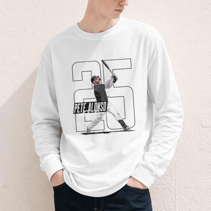 Pete Alonso Baltimore Baseball Players MLBPAL203M Youth Long Sleeve Tee