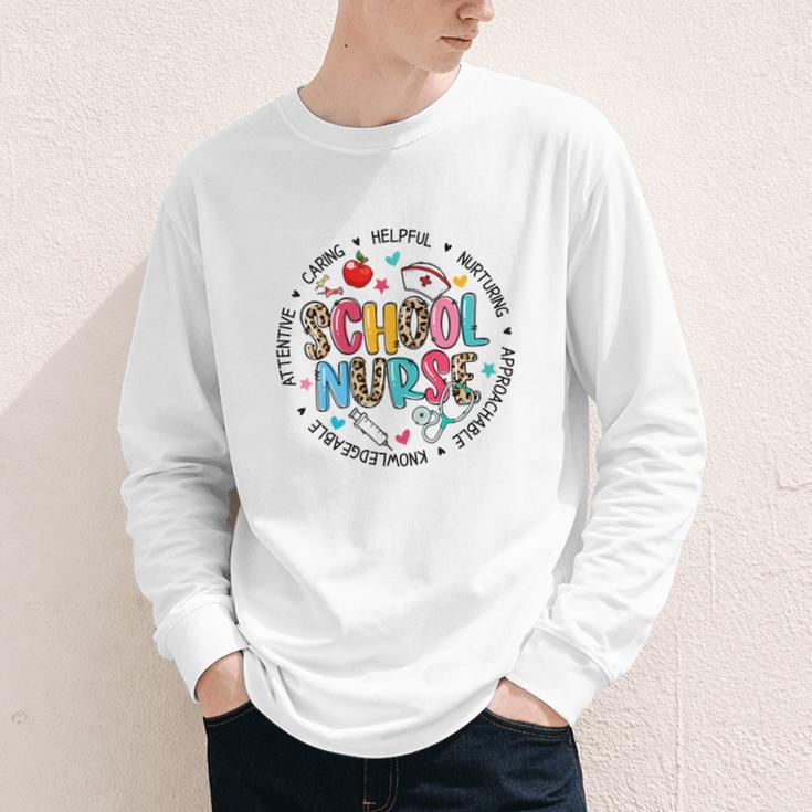 School Nurse Appreciation Back To School Nurse For Women Youth Long Sleeve Tee School Nurse Appreciation Back To School Nurse For Women Youth Long Sleeve Tee