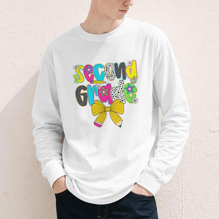 Second Grade Coquette Bow First Day Of School Back To School Performance Youth Long Sleeve Tee Second Grade Coquette Bow First Day Of School Back To School Performance Youth Long Sleeve Tee