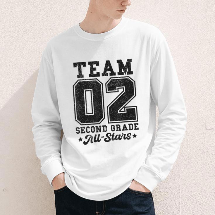 Team 2nd Grade All-Stars Back To School Sports Jersey Youth Long Sleeve Tee Team 2nd Grade All-Stars Back To School Sports Jersey Youth Long Sleeve Tee