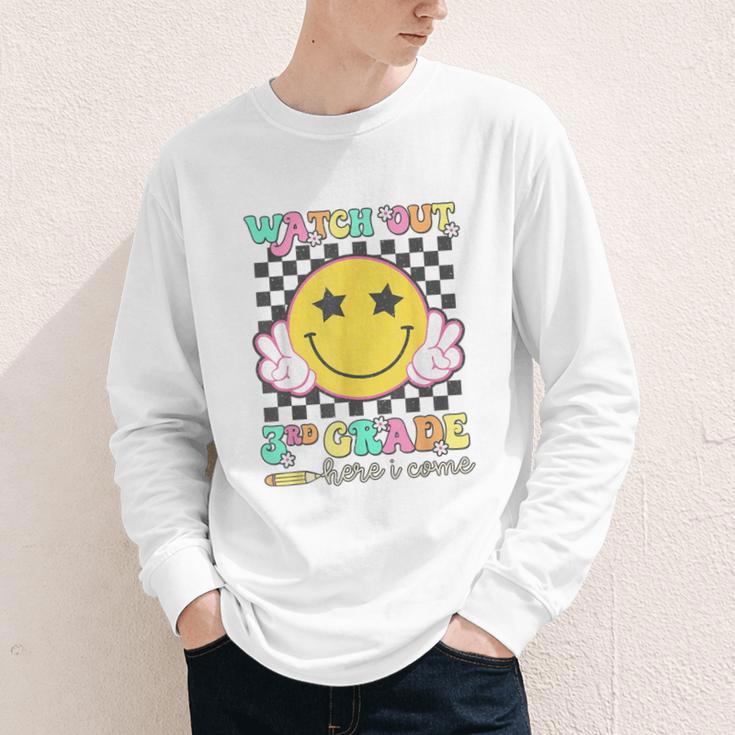 Watch Out 3rd Grade Here I Come Back To School Third Grade Youth Long Sleeve Tee Watch Out 3rd Grade Here I Come Back To School Third Grade Youth Long Sleeve Tee