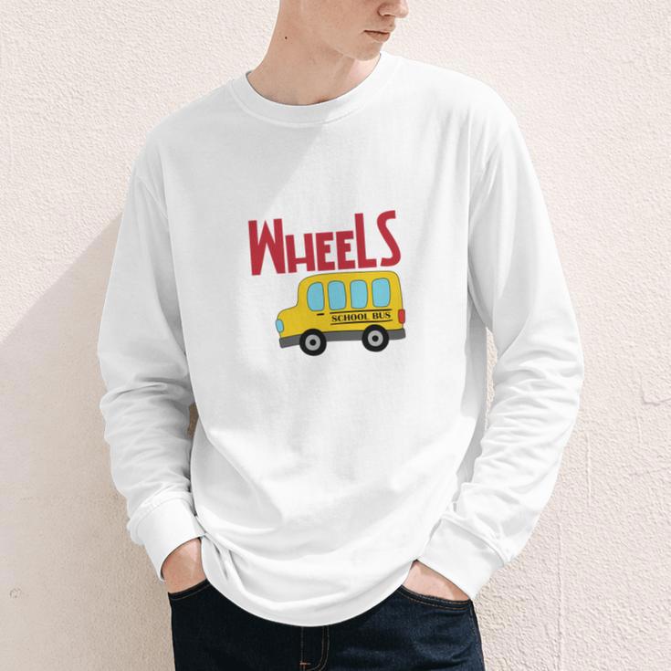 Wheels On The Bus Kids Back To School Youth Long Sleeve Tee Wheels On The Bus Kids Back To School Youth Long Sleeve Tee