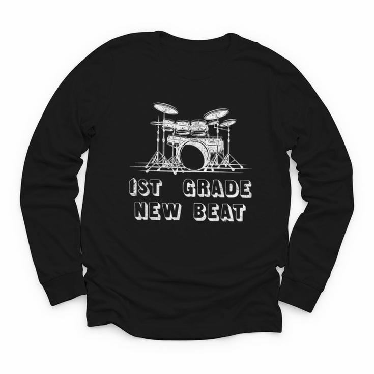 1st Grade New Beat Music And Dumb Lover Back To School Youth Long Sleeve Tee