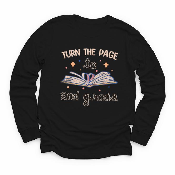 2nd Grade Book Lover Book Nerd Back To School Youth Long Sleeve Tee