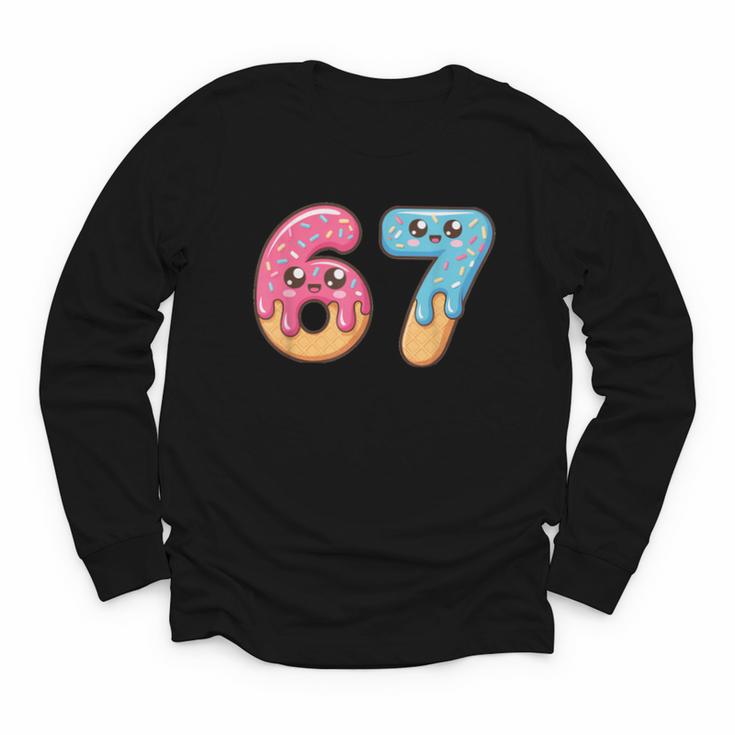67 Shirt Baseball Life Style 101 Apparel Youth Drip Meme 6 7 Youth Long Sleeve Tee