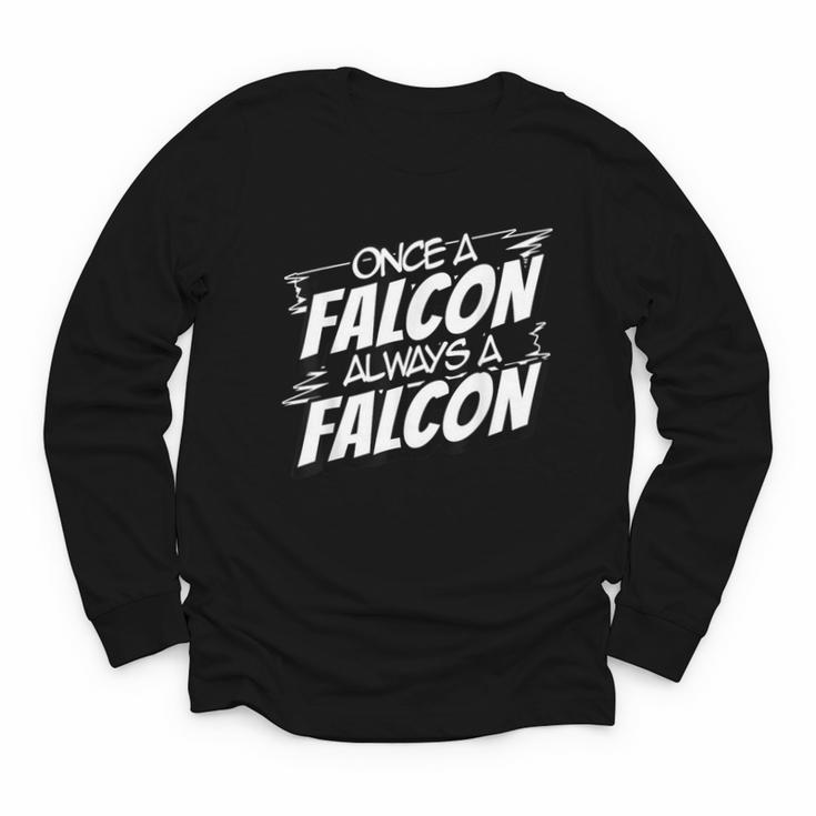 Always A Falcon Back To School Spirit Youth Long Sleeve Tee
