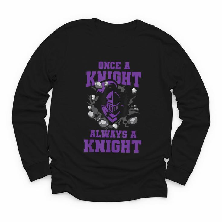 Always A Knight Back To School Spirit P Youth Long Sleeve Tee
