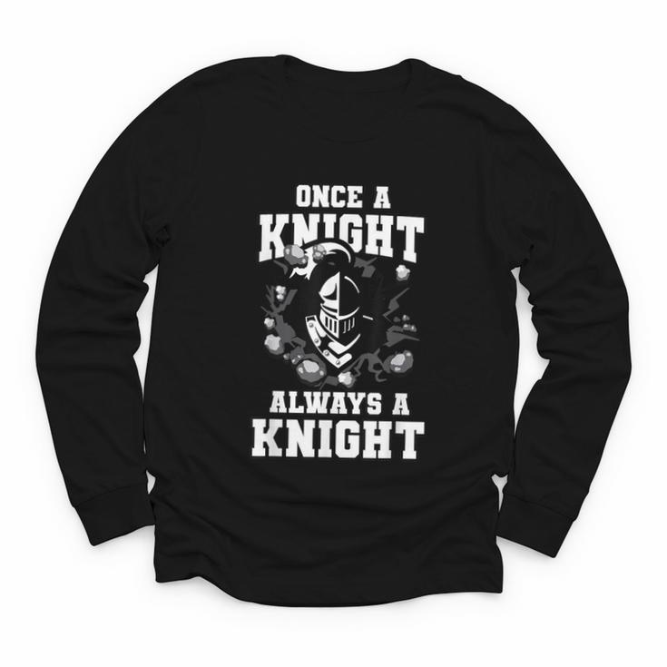 Always A Knight Back To School Spirit Youth Long Sleeve Tee