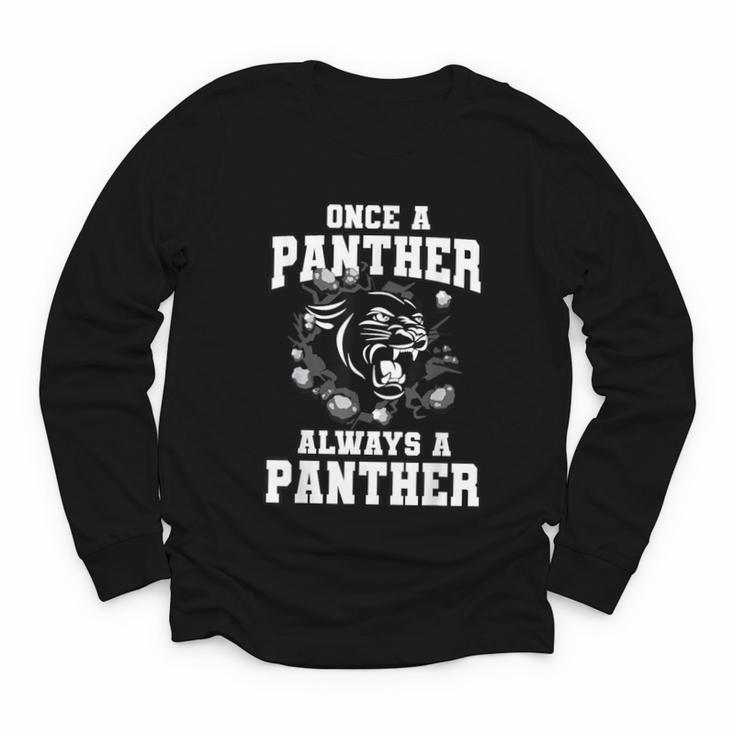 Always A Panther Back To School Spirit Youth Long Sleeve Tee