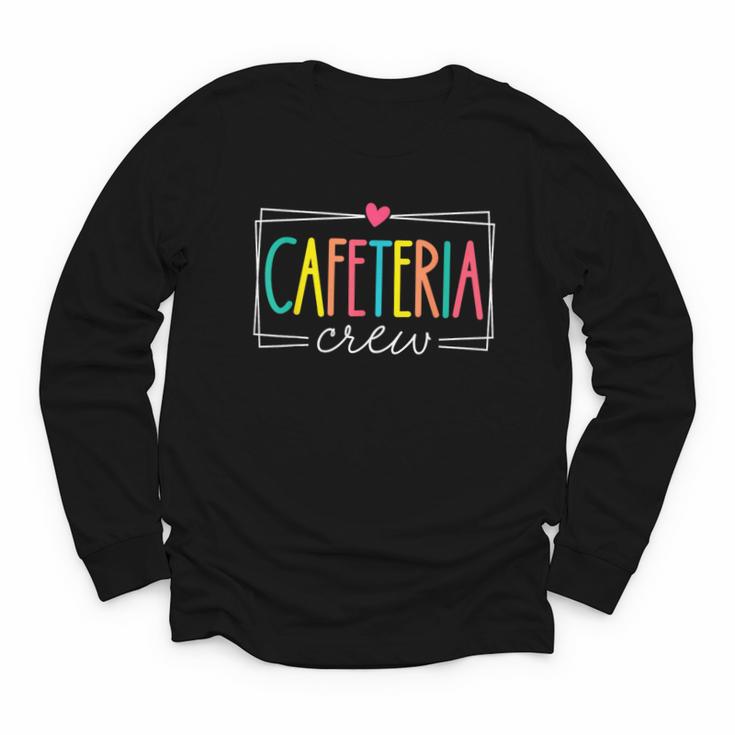 Cafeteria Crew Lunch Ladies Rock Women Back To School Youth Long Sleeve Tee