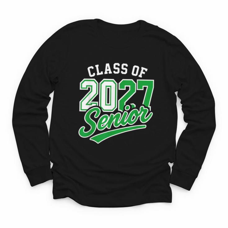 Class Of 2027 Senior 2027 Back To School Graduation 2027 Youth Long Sleeve Tee