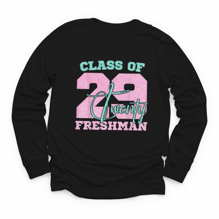 Class Of 2029 Freshman High School Back To School 9th Grade Youth Long Sleeve Tee