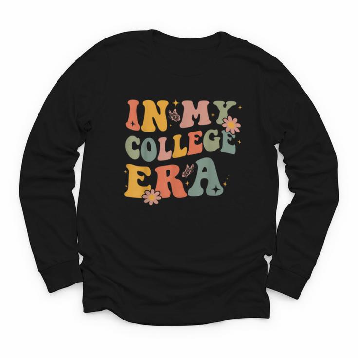 In My College Era First Day Of University Back To School Youth Long Sleeve Tee