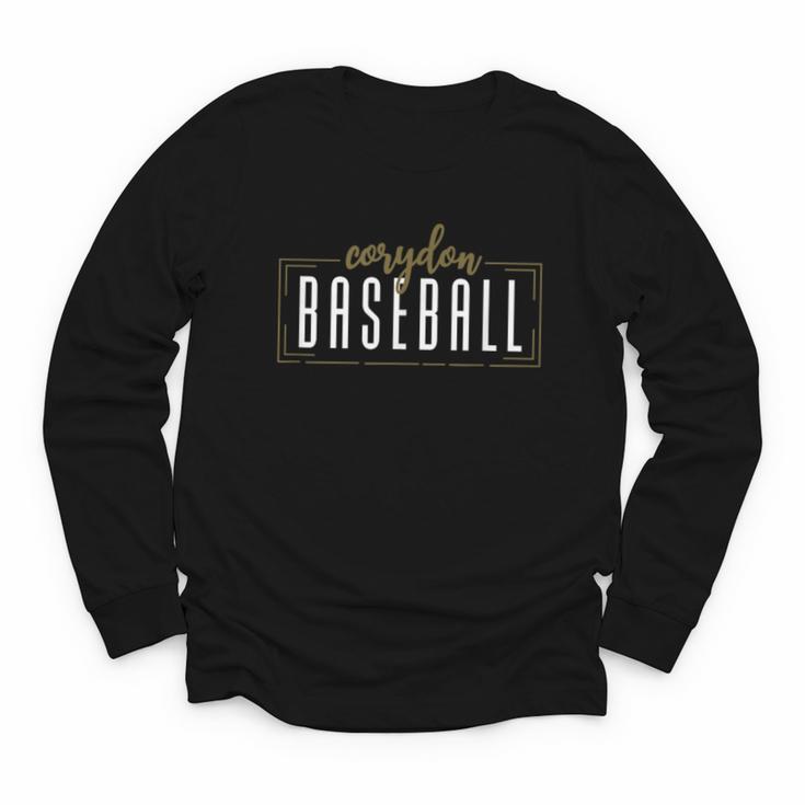 Corydon Baseball School Spirit Indiana Youth Long Sleeve Tee